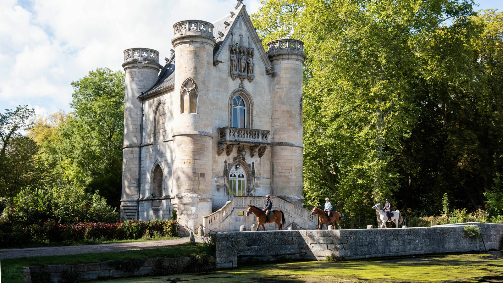 Exploring on horseback